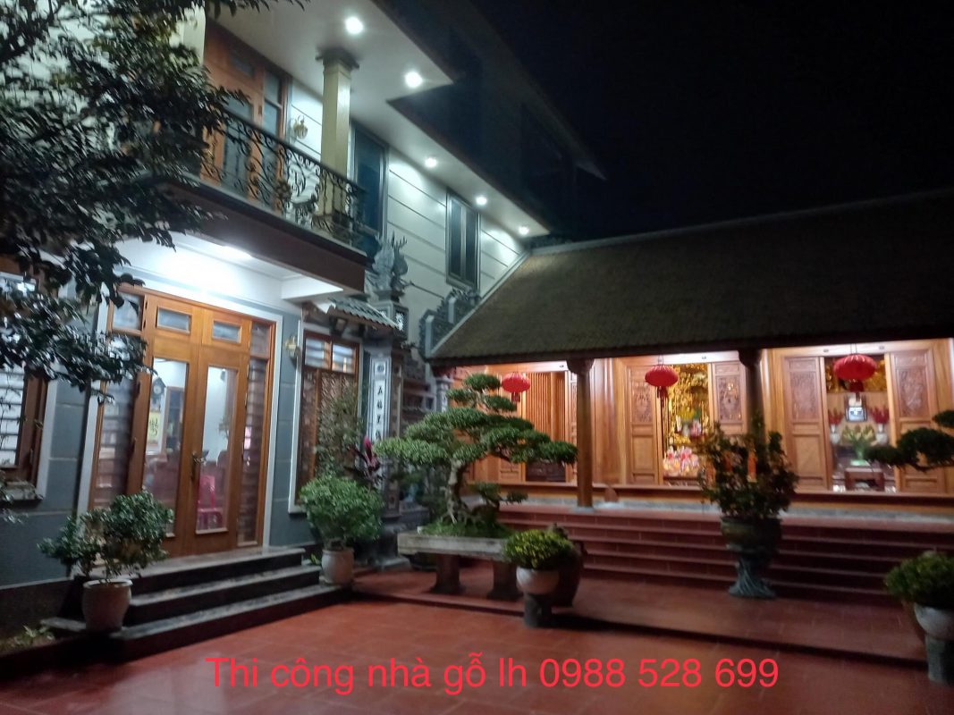 Nhà Gỗ Phúc An – Nhà Gỗ Dân Gian, Nhà Gỗ Hiện Đại