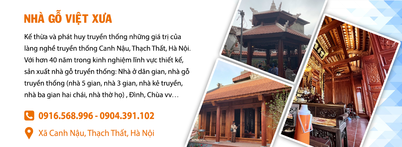 Nhà Gỗ Phúc An – Nhà Gỗ Dân Gian, Nhà Gỗ Hiện Đại