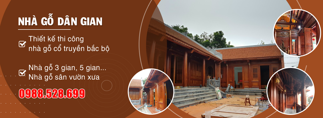 Nhà Gỗ Phúc An – Nhà Gỗ Dân Gian, Nhà Gỗ Hiện Đại
